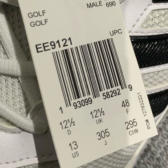 Adidas Men’s Tech Response 2.0 Golf Shoe - Picture 7 of 7